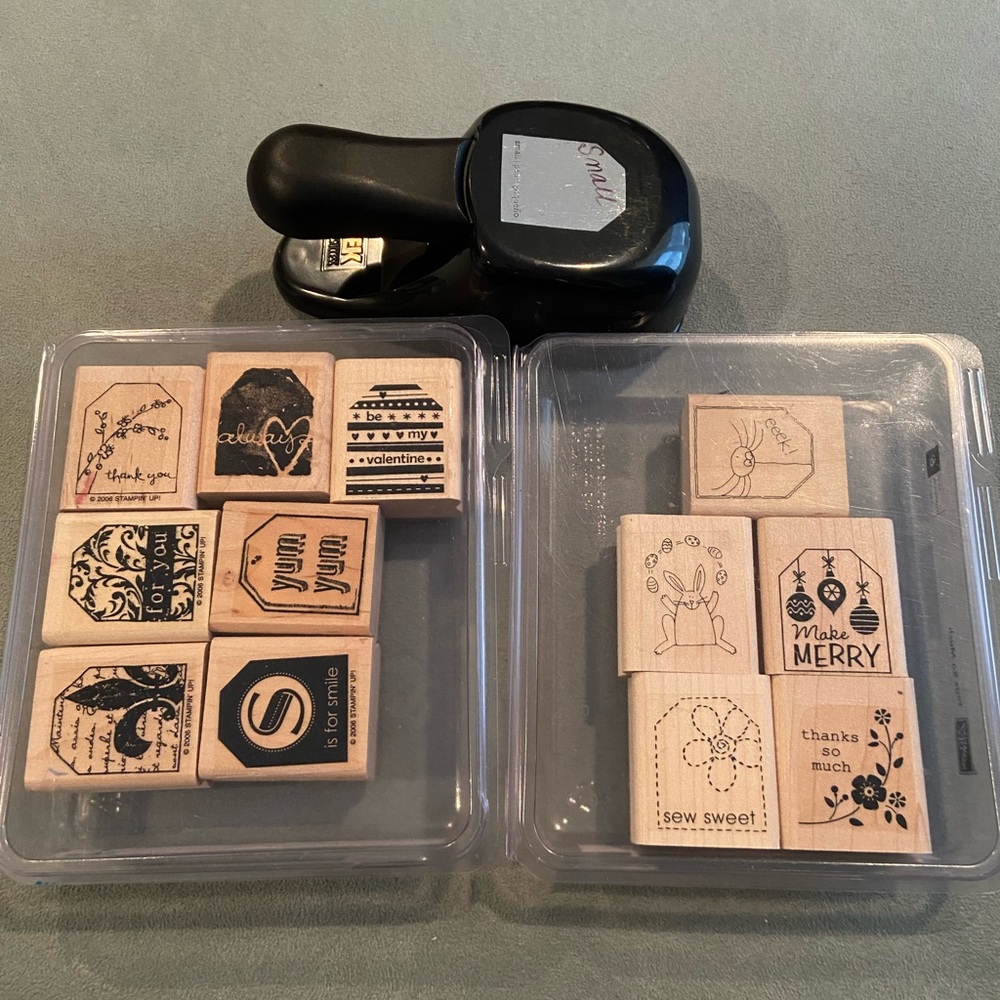 Stampin Up Stamp Set and Punch